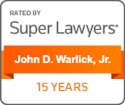 super lawyers john d. warlick, jr